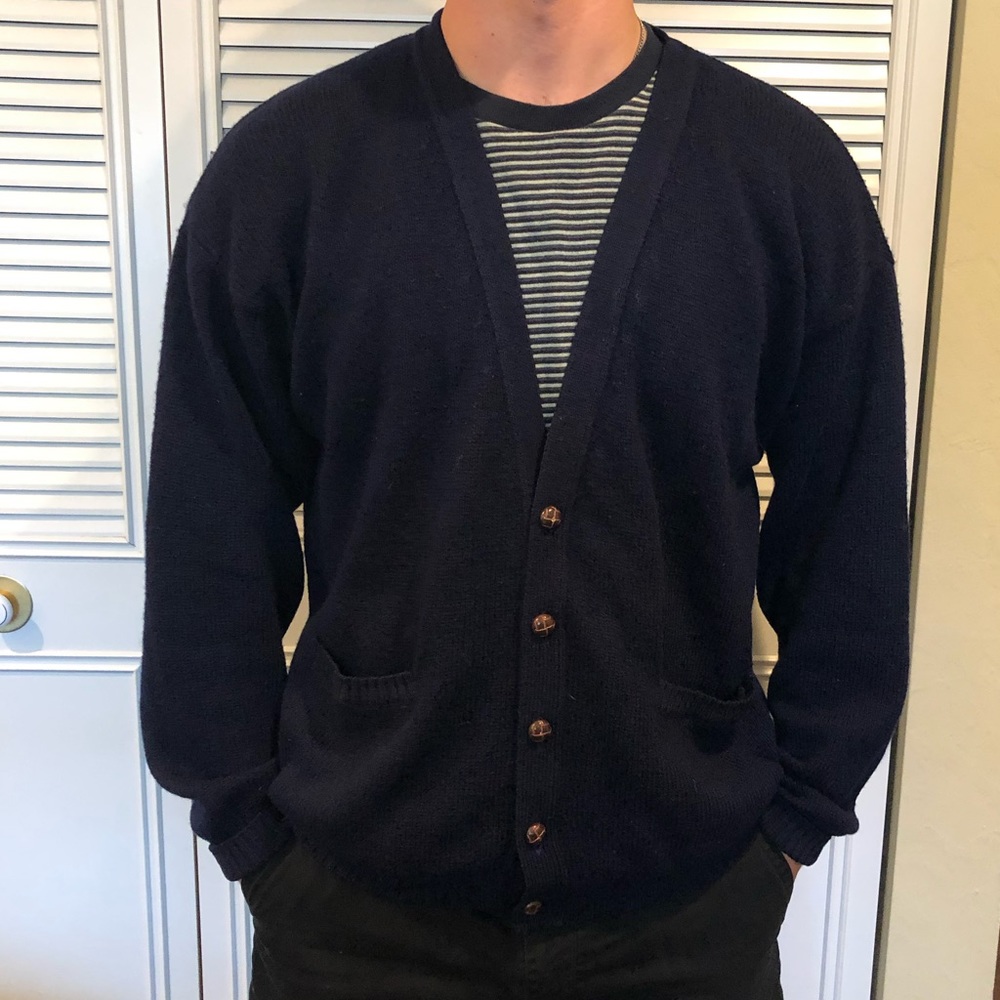 🔵Pendleton 100% wool cardigan🔵
